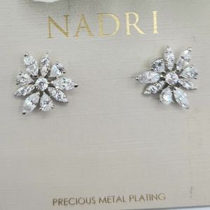 Nadri Cluster Earrings NWT